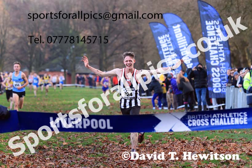 Junior Men (Under-20s), 2023 British Athletics Cross Challenge, Sefton Park, Liverpool. Photo: David T. Hewitson/Sports for All Pics